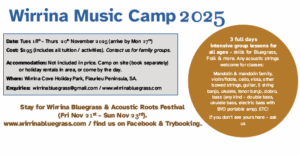 Wirrina Bluegrass and Acoustic Roots Festival