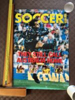Poster Socceroos, Mark Bosnich in action