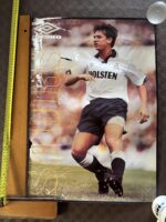 Poster Spurs star in action, c.1994