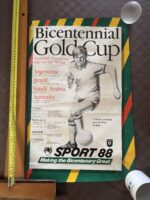 Poster Bicentennial Gold Cup 1988