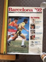 Poster Barcelona 92 Official Magazine