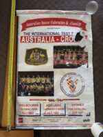 Poster Socceroos Vs Croatia 1992