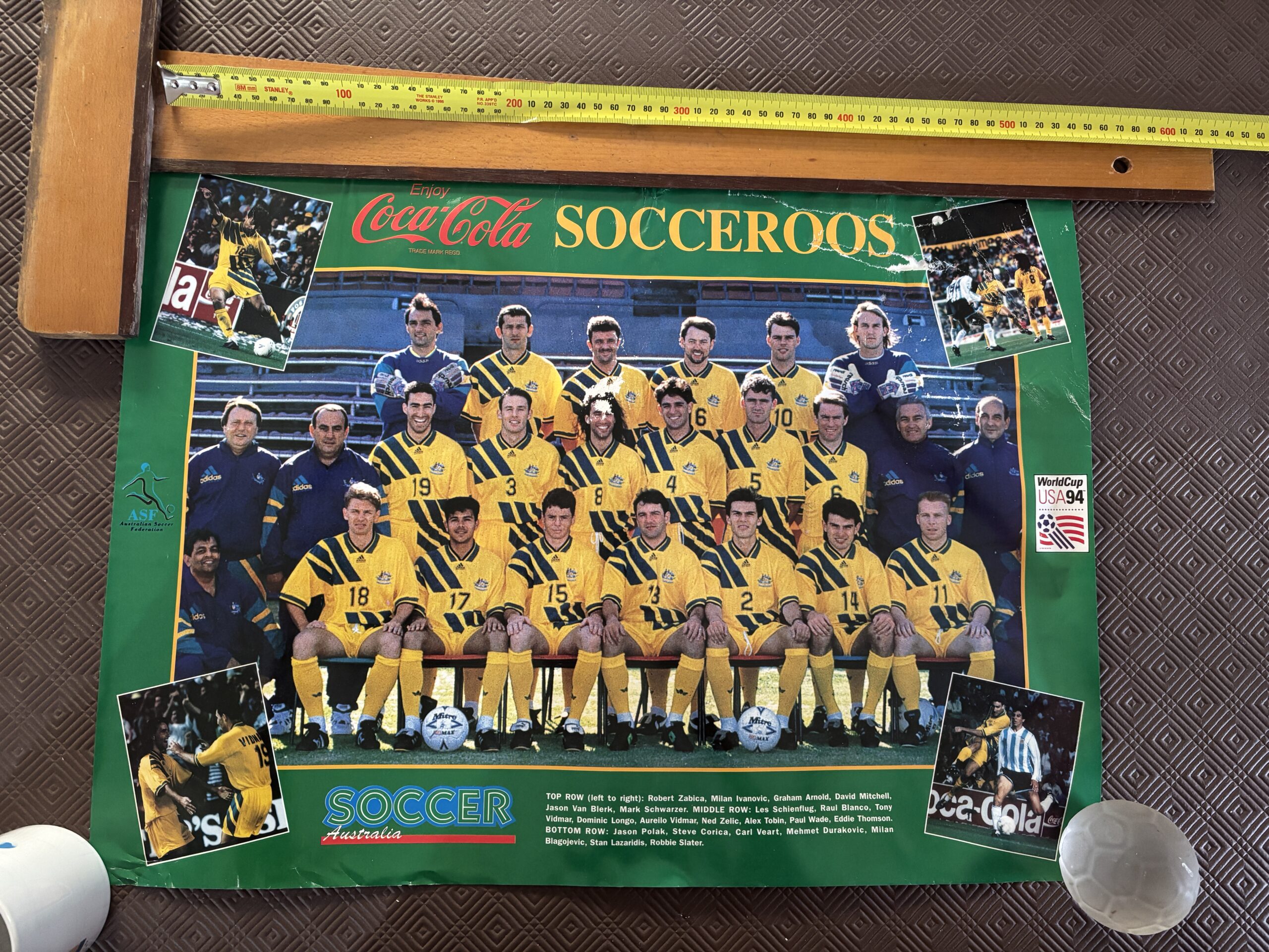 Poster Socceroos World Cup USA 1994