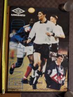Poster England players Umbro