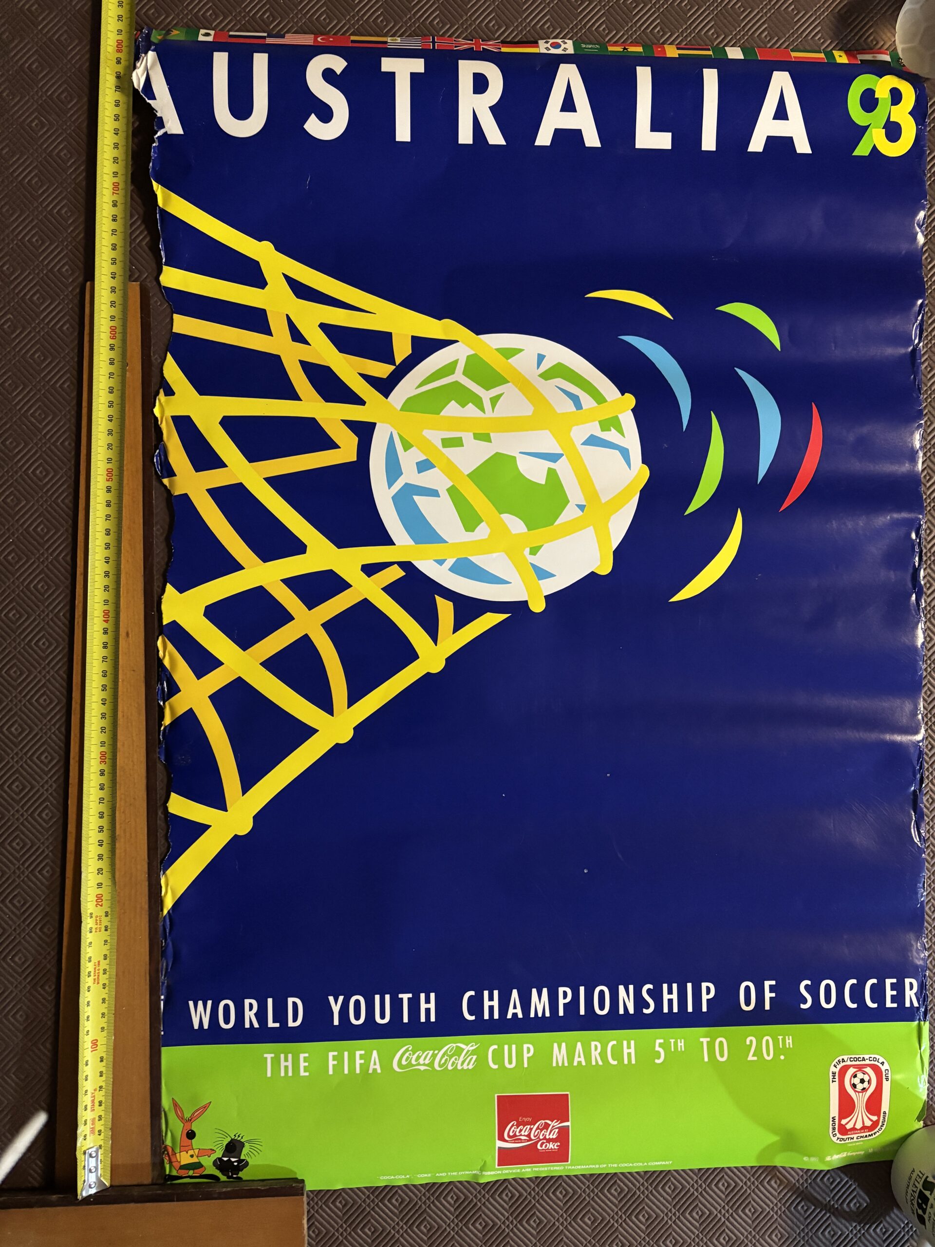 Poster FIFA World Youth Championship 1993 Launch