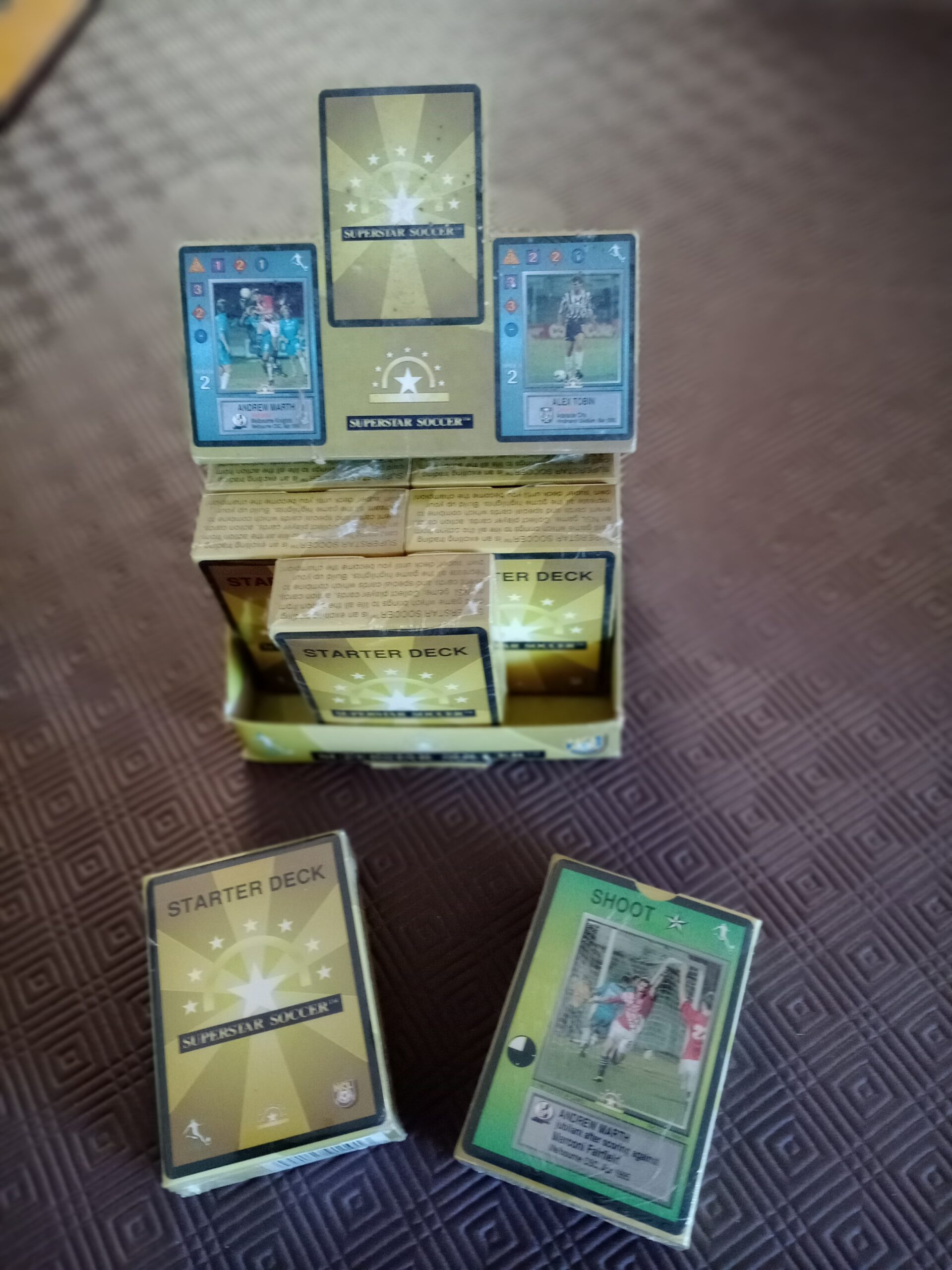 Australian Superstar Soccer Collectable Sports Card Game 64 card Starter Deck