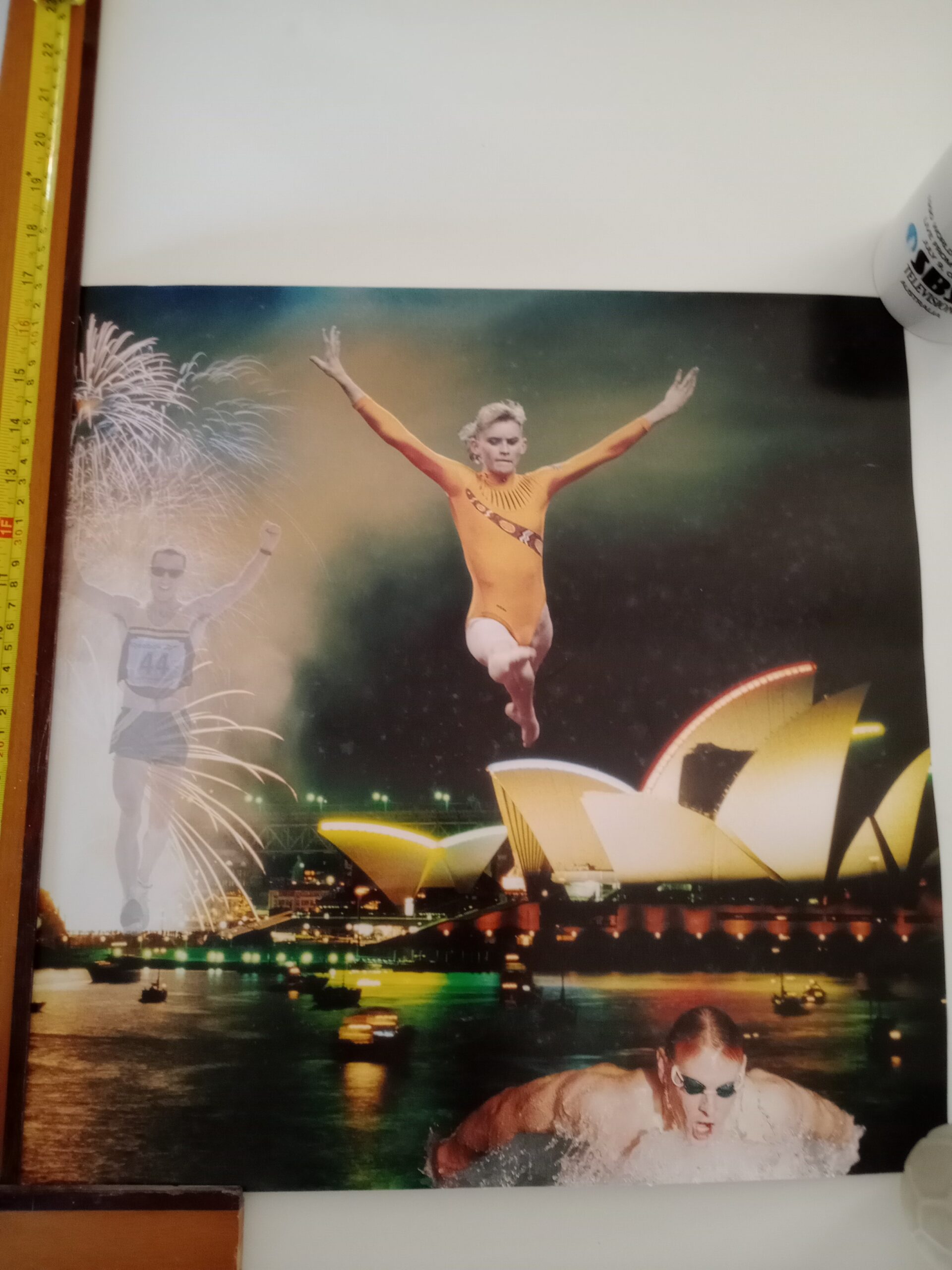 Poster Sports Winners, Australian Sports Calendar 1995 - Sydney Harbour Large Photograph