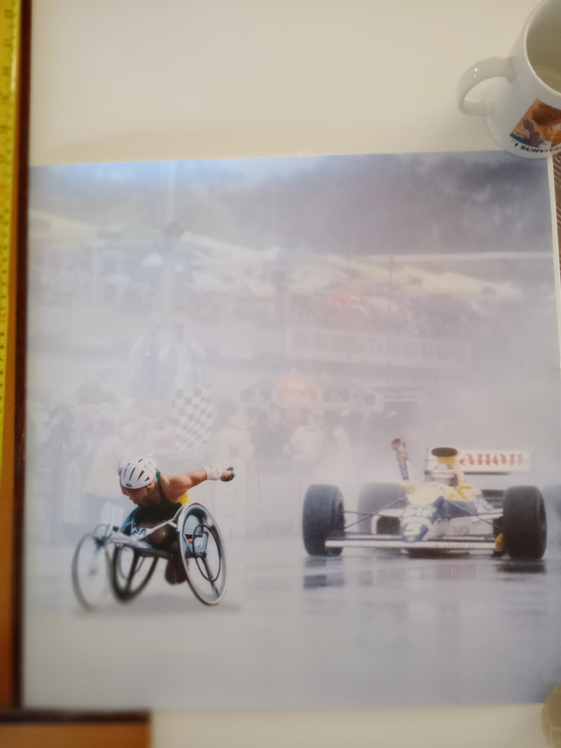 Poster Sports Manual Transmission!, Australian Sports Calendar 1995 - Large Photograph (43cm)