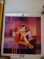 Poster Reflex, Billich Sports Calendar 1994 - Cricket artwork